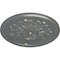 Ekena Millwork Legacy Acanthus Ceiling Medallion (Fits Canopies up to 3 1/2"), 12 3/4"OD x 7/8"P, Platinum CM12LEPLS - alternate 2